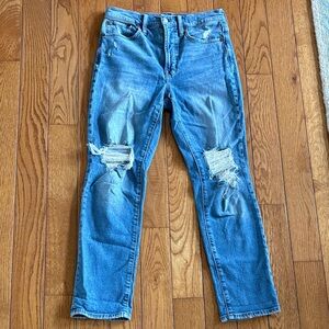 Madewell Classic Blue Denim Jeans